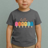 Hello Summer Ice Cream Toddler T-Shirt