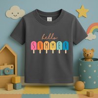 Hello Summer Ice Cream Toddler T-Shirt