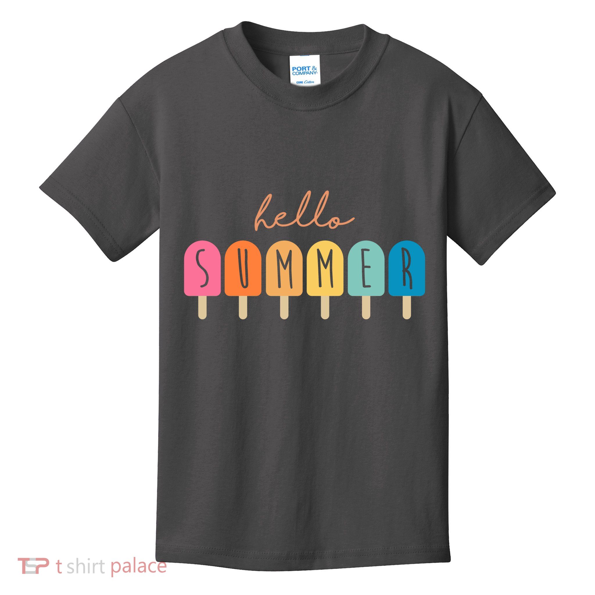 Hello Summer Ice Cream Kids T-Shirt