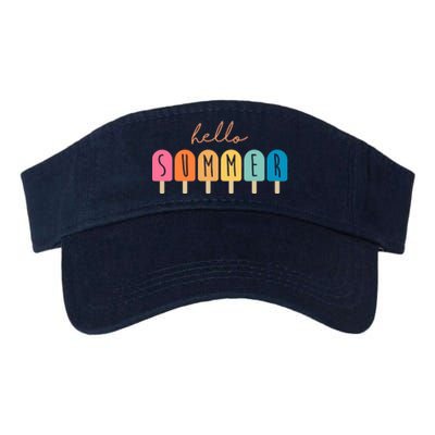 Hello Summer Ice Cream Valucap Bio-Washed Visor