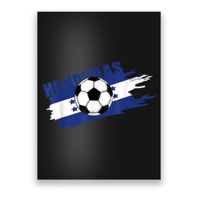 Honduras Soccer Jersey Honduran Futbol Seleccion Poster