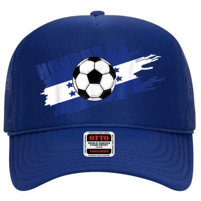 Honduras Soccer Jersey Honduran Futbol Seleccion High Crown Mesh Back Trucker Hat