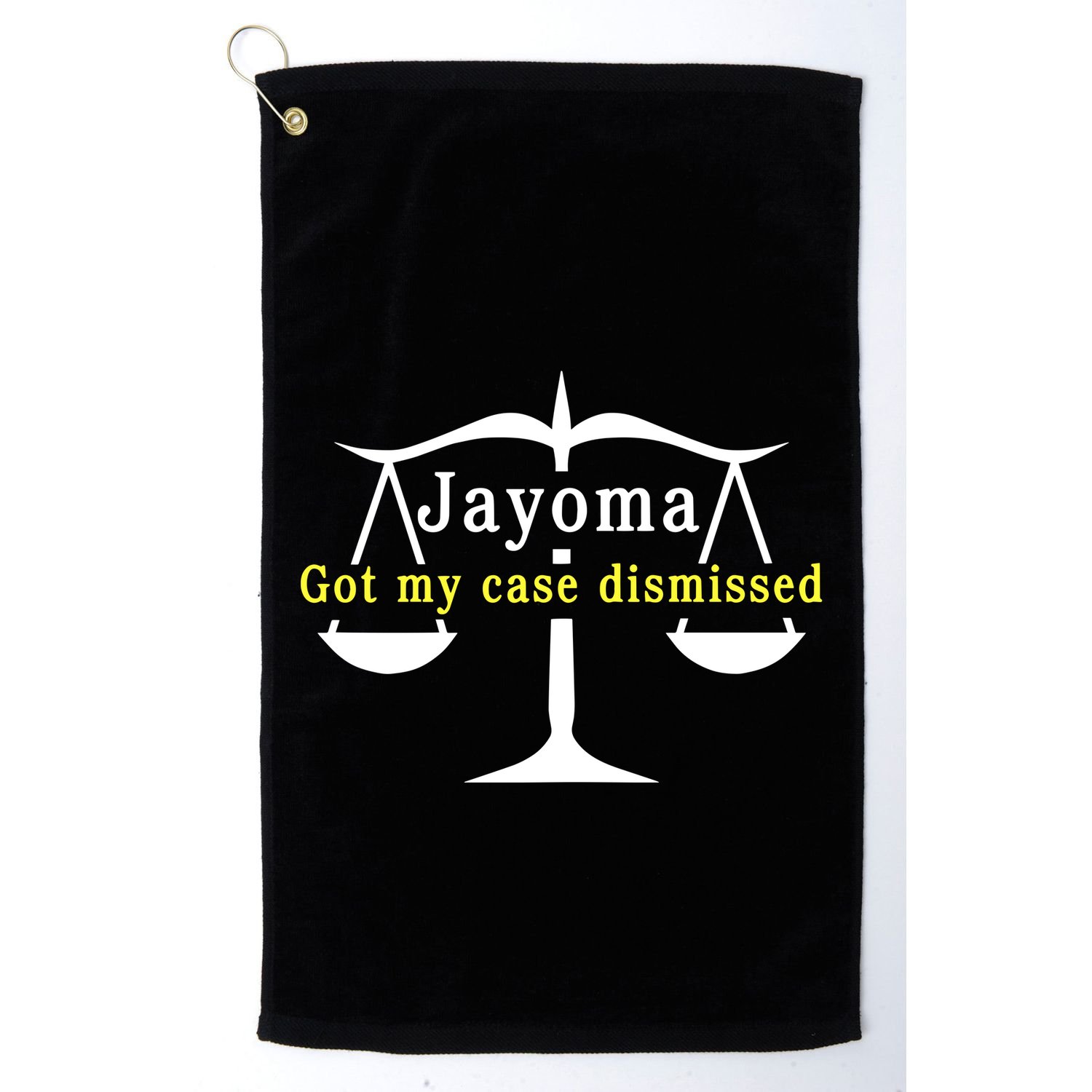 Hard Shirts Jayoma Got My Case Dismissed Golf Towel