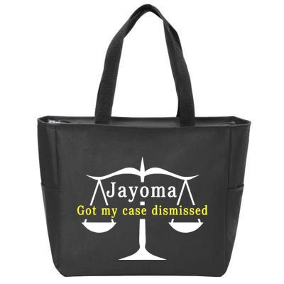 Hard Shirts Jayoma Got My Case Dismissed Zip Tote Bag