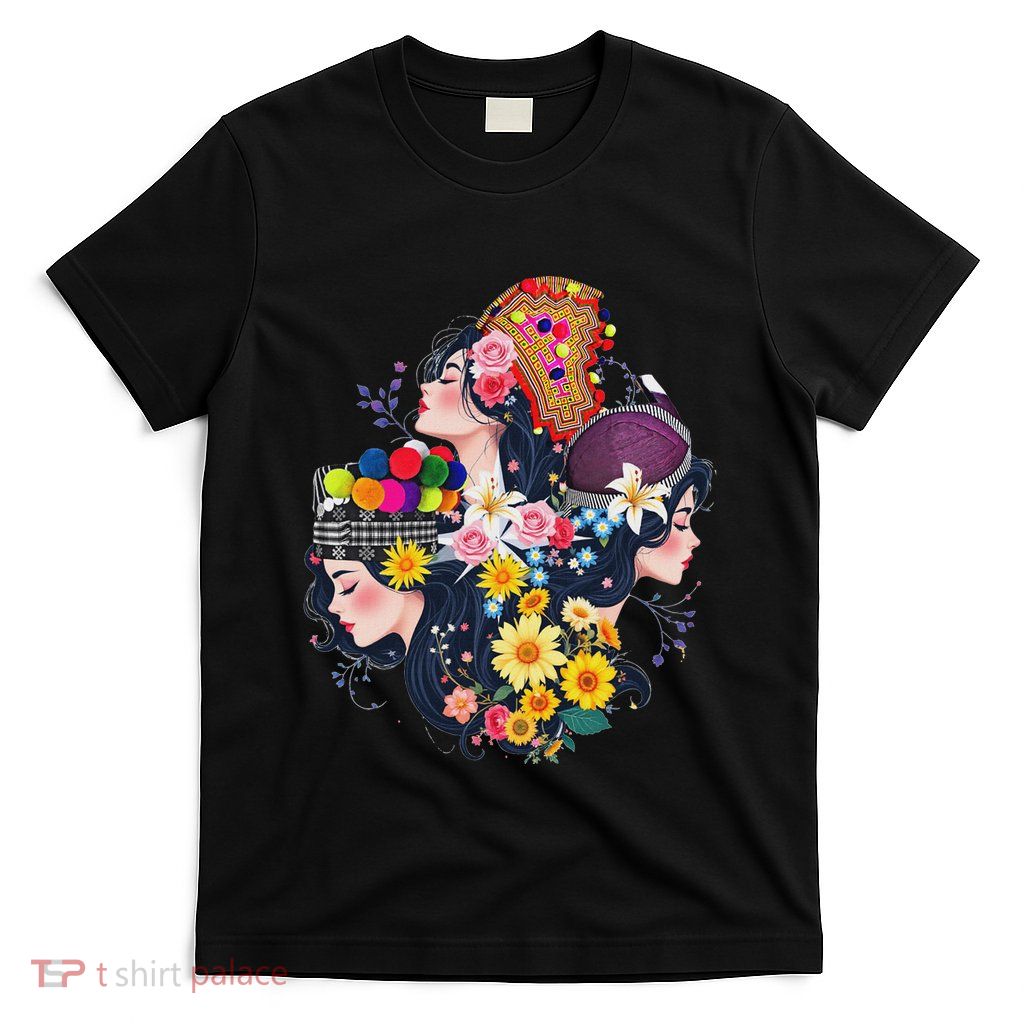 Hmong Sisters Kuv Yog Hmong Proud To Hmong Sisters Forever T-Shirt