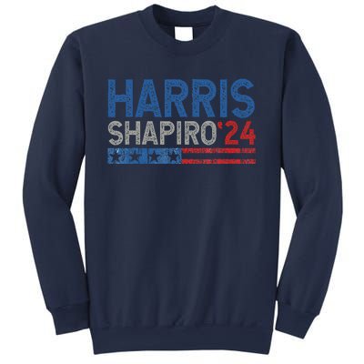 Harris Shapiro2024 Kamala Harris Josh Shapiro 24 Sweatshirt