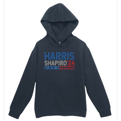 Harris Shapiro2024 Kamala Harris Josh Shapiro 24 Urban Pullover Hoodie