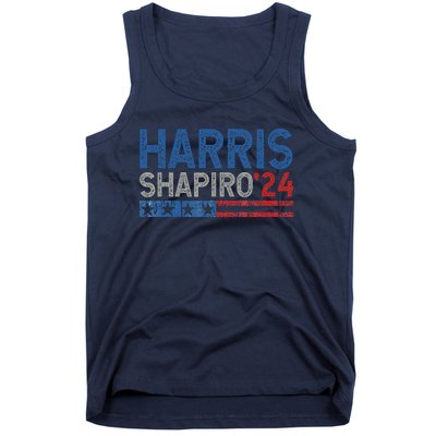 Harris Shapiro2024 Kamala Harris Josh Shapiro 24 Tank Top