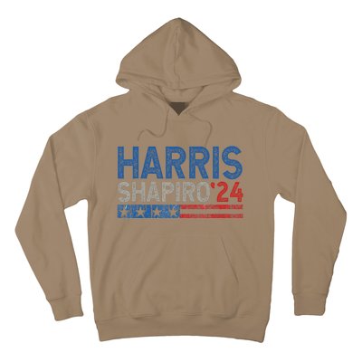 Harris Shapiro2024 Kamala Harris Josh Shapiro 24 Hoodie