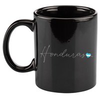 Honduras Simple Love Honduran Flag Heart On Honduras 11oz C Handle Ceramic Mug