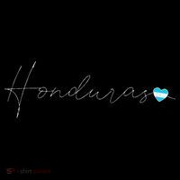 Honduras Simple Love Honduran Flag Heart On Honduras Baby Bodysuit