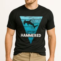 Hammerhead Shark LetS Get Hammered All Week Performance Shirt