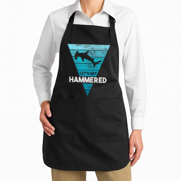 Hammerhead Shark LetS Get Hammered All Week Apron