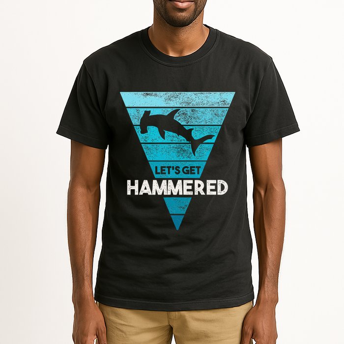 Hammerhead Shark LetS Get Hammered All Week Tall T-Shirt