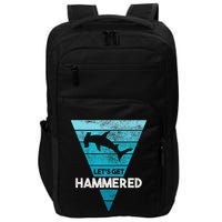 Hammerhead Shark LetS Get Hammered All Week Impact Tech Backpack