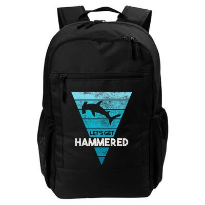 Hammerhead Shark LetS Get Hammered All Week Backpack
