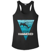 Hammerhead Shark LetS Get Hammered All Week Ladies PosiCharge Competitor Racerback Tank