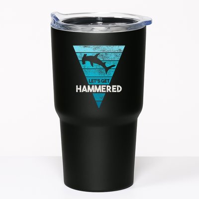 Hammerhead Shark LetS Get Hammered All Week Tumbler