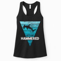 Hammerhead Shark LetS Get Hammered All Week Womens Tank Top