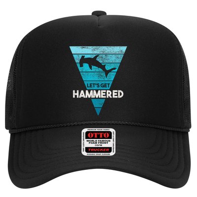 Hammerhead Shark LetS Get Hammered All Week Trucker Hat