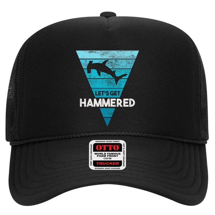 Hammerhead Shark LetS Get Hammered All Week Trucker Hat