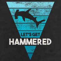 Hammerhead Shark LetS Get Hammered All Week Trucker Hat