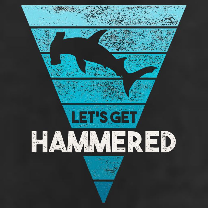 Hammerhead Shark LetS Get Hammered All Week Trucker Hat