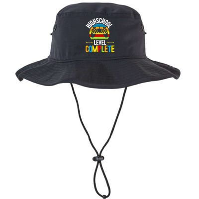 High School Level Complete Graduation Gamer Grad Student Bucket Hat