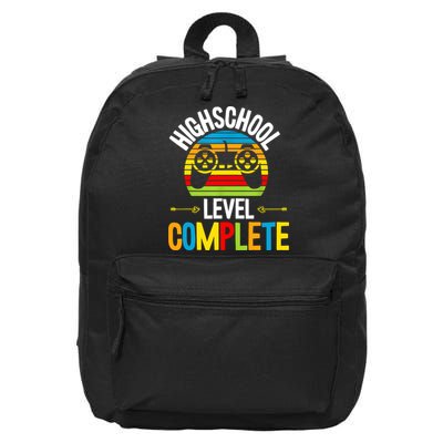 High School Level Complete Graduation Gamer Grad Student 16 in Basic Backpack