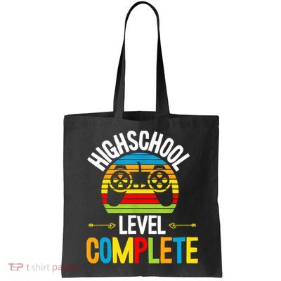 High School Level Complete Graduation Gamer Grad Student Bag