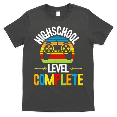 High School Level Complete Graduation Gamer Grad Student T-Shirt
