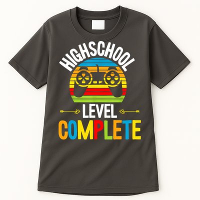 High School Level Complete Graduation Gamer Grad Student Tall T-Shirt