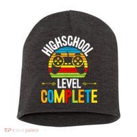 High School Level Complete Graduation Gamer Grad Student Short Acrylic Beanie