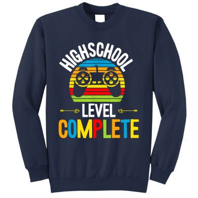 High School Level Complete Graduation Gamer Grad Student Sweatshirt