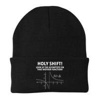 Holy Shift Look At The Asymptote On That Mother Function Knit Cap Winter Beanie