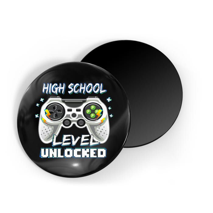 High School Level Unlocked Gamer First Day Of School Magnet