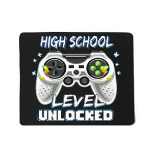 High School Level Unlocked Gamer First Day Of School Mousepad