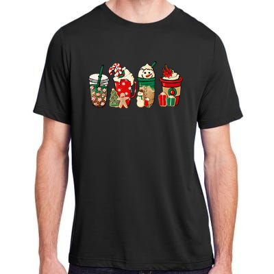 Hilarious Snowman Latte Mug for Christmas Festivities Adult ChromaSoft Performance T-Shirt