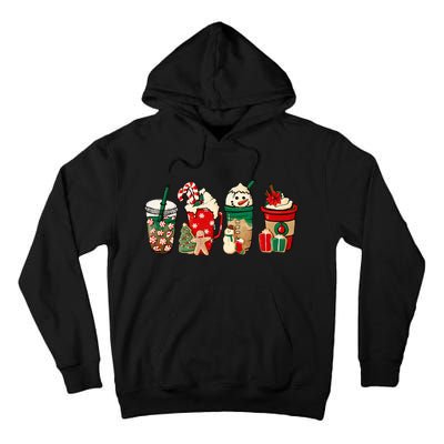 Hilarious Snowman Latte Mug for Christmas Festivities Tall Hoodie