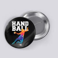 Handball Sports Lover Athlete Athletic Handball Player Button