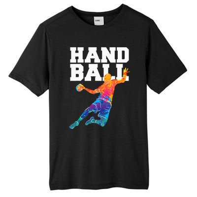 Handball Sports Lover Athlete Athletic Handball Player Tall Fusion ChromaSoft Performance T-Shirt