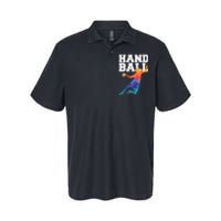 Handball Sports Lover Athlete Athletic Handball Player Softstyle Adult Sport Polo