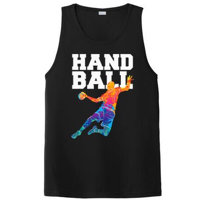 Handball Sports Lover Athlete Athletic Handball Player PosiCharge Competitor Tank