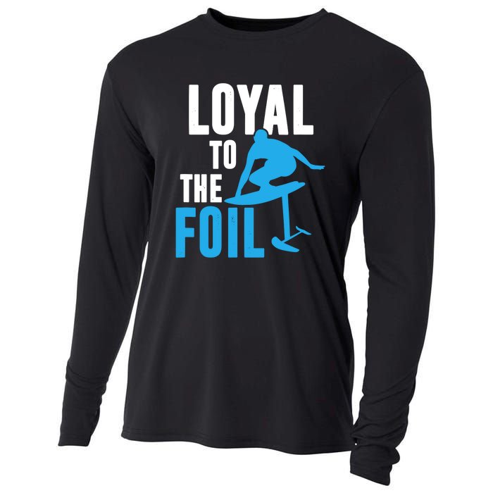 Hydrofoil Surfing Loyal To The Foil Board Cooling Performance Long Sleeve Crew