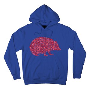 Heart Shape Love Hedgehog Valentine's Day Meaningful Gift Hoodie