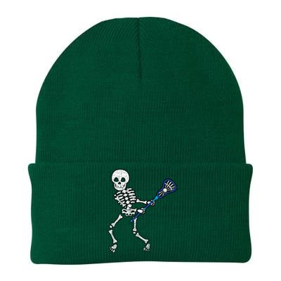 Halloween Skeleton Lacrosse Sport Player Costume Knit Cap Winter Beanie