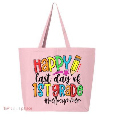Hello Summer Last Day Of School 1st Grade Teacher 25L Jumbo Tote
