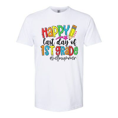 Hello Summer Last Day Of School 1st Grade Teacher Softstyle CVC T-Shirt