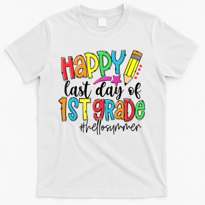 Hello Summer Last Day Of School 1st Grade Teacher T-Shirt