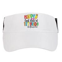 Hello Summer Last Day Of School 1st Grade Teacher Adult Drive Performance Visor